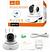 Camera Robo 3 Antenas Ip Wifi 360º 720p Sistema Yoosee/yyp2p