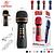 Microfone Bluetooth Karaoke Youtuber Recorder