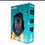 ￼Mouse Gamer Óptico X8 Canhoto com Iluminação LED RGB, DPI Ajustável de 1600/2400/3200 e 7 Botões